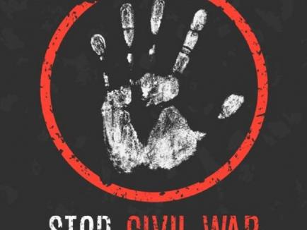 Stop Civil War Sign